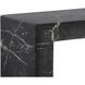 Axle 47 X 31.75 inch Marble Look / Black Outdoor Console Table